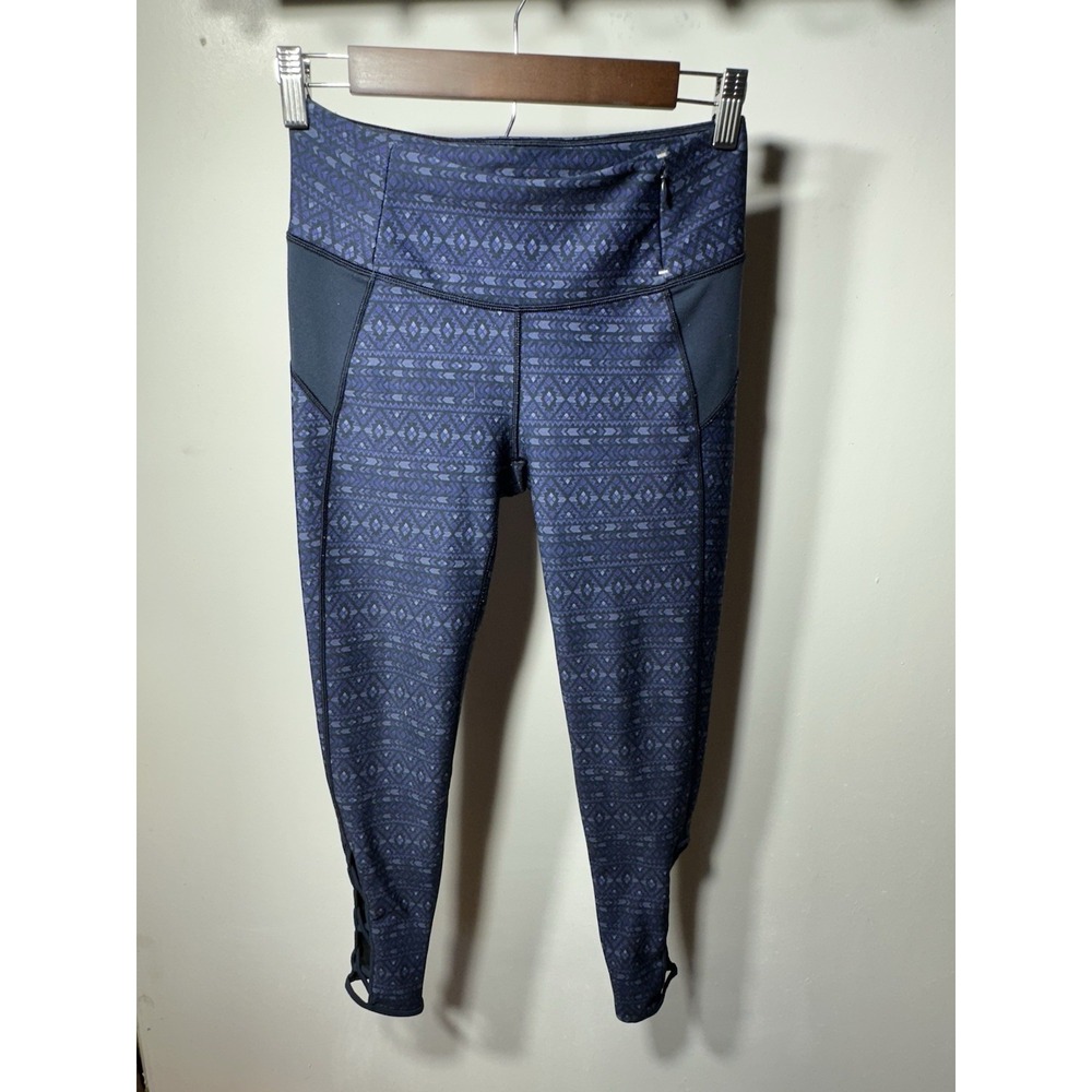 CALIA Women's Navy High Waited Athletic Leggings Size S